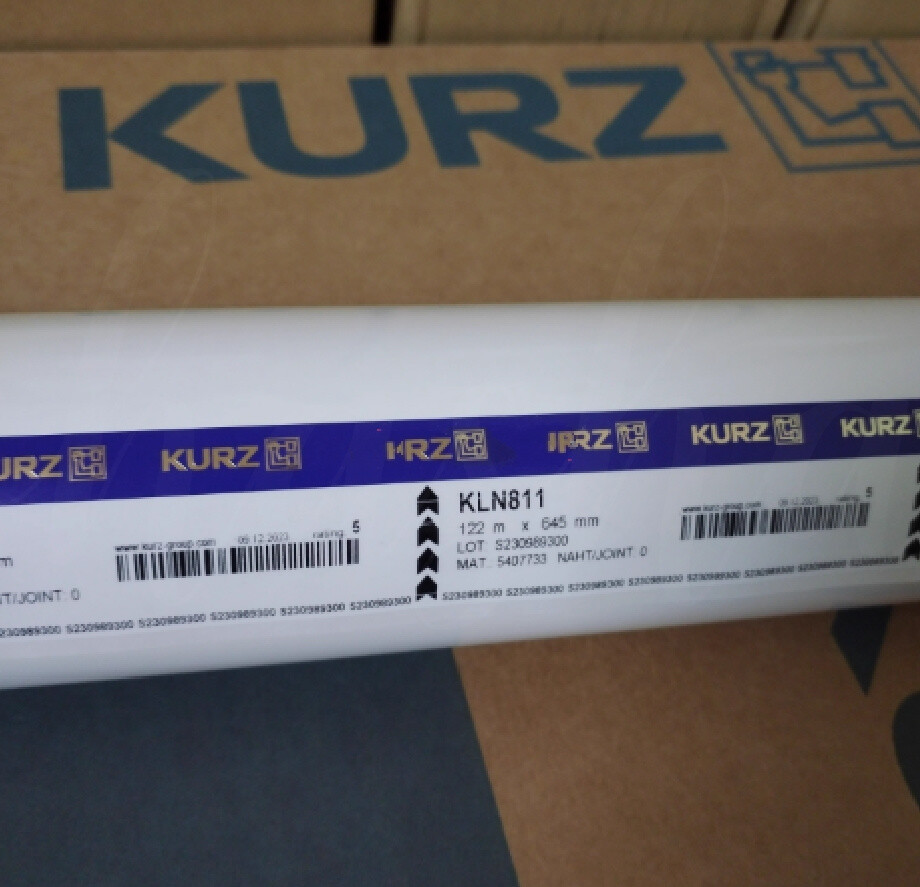 KLN811 White Hot Stamping Paper ABS Electrified Aluminum White Plastic Foil