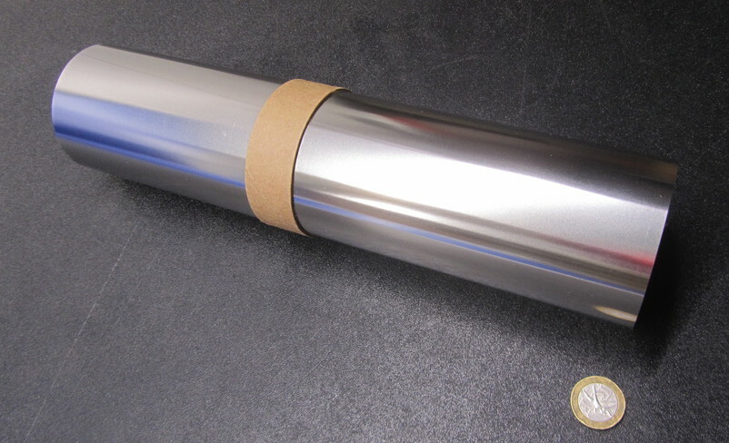 18-8 Stainless Steel Sheet, Full Hard, .009″ x 12″ x 50″