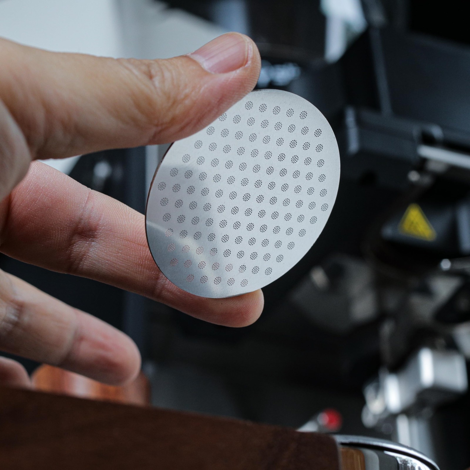 Espresso Puck Screen 54mm – Stainless Steel Ultra Thin Disk Plate Mesh Espres…