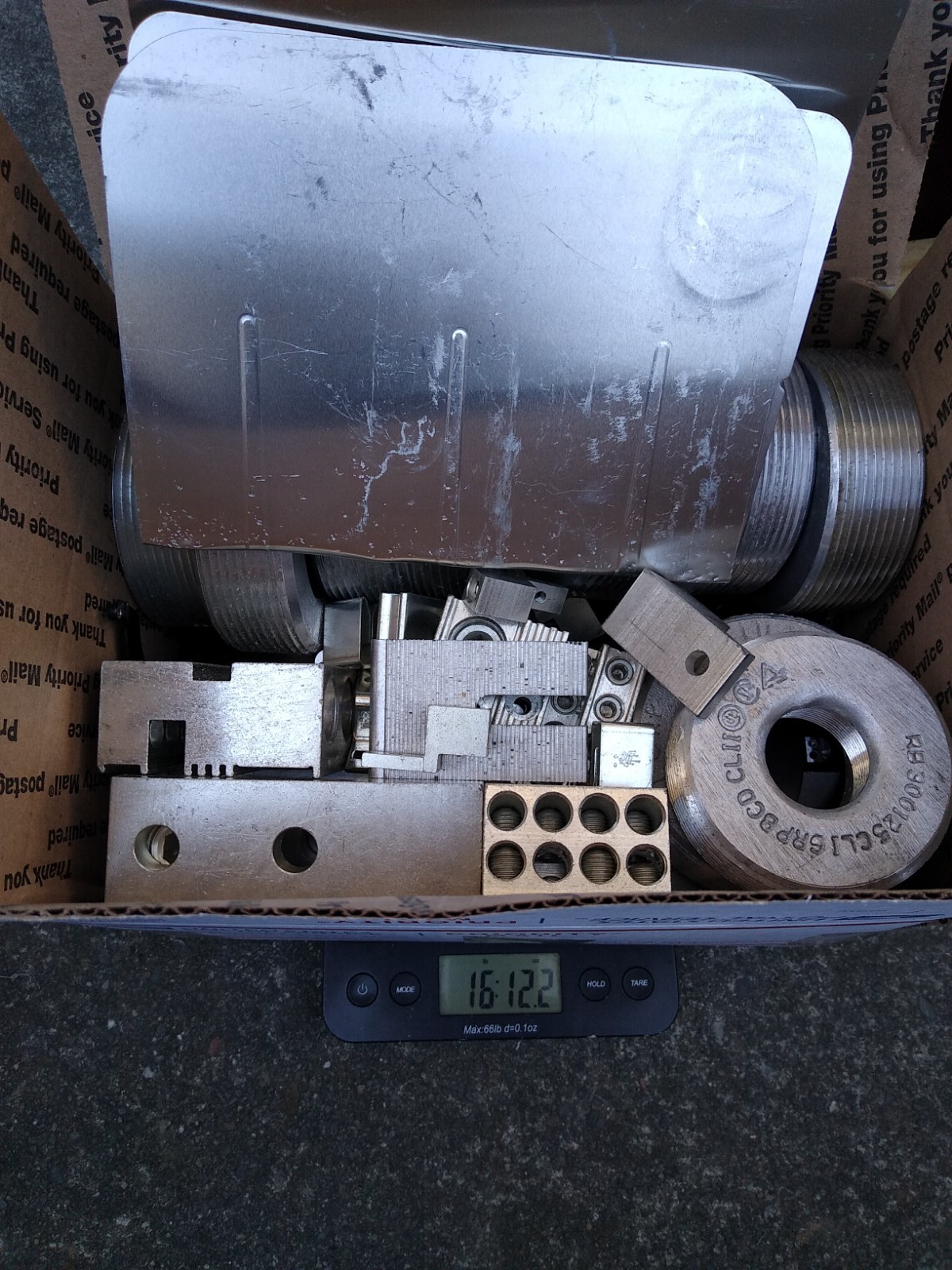 16 Lbs Plus Scrap Aluminum for casting Scrap