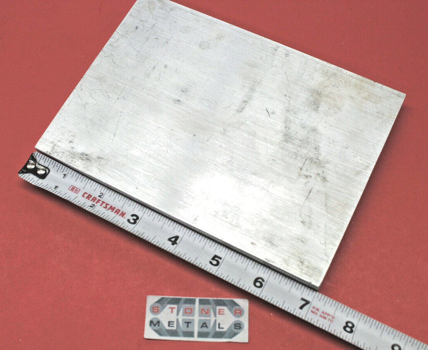 1/2″ X 5″ ALUMINUM 6061 FLAT BAR 7″ long Solid Extruded Mill Bar Stock New