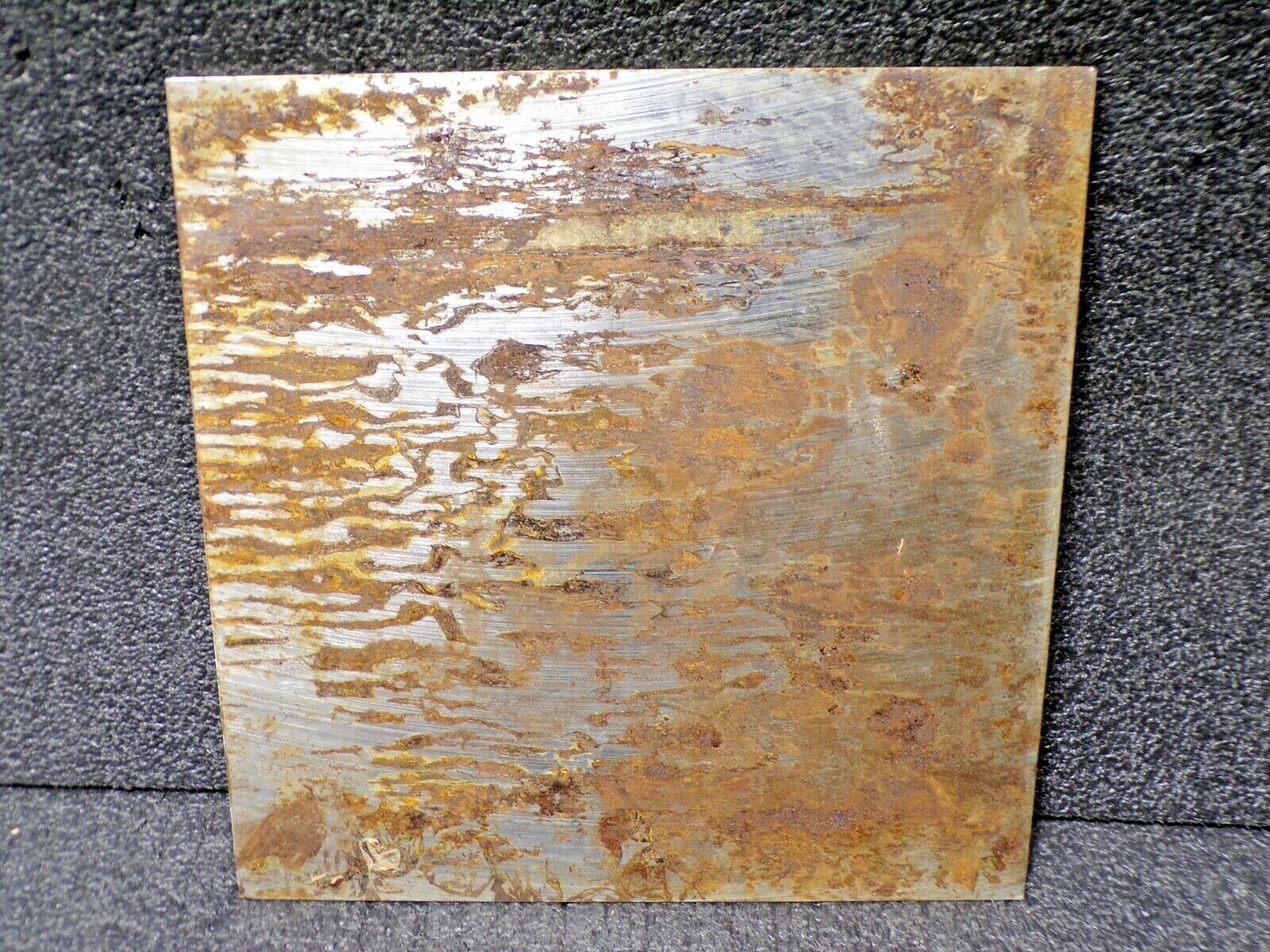 Made in USA 14 x 14 x 3/8 Inch, AISI Type C1018, Low Carbon Steel Flat Stock