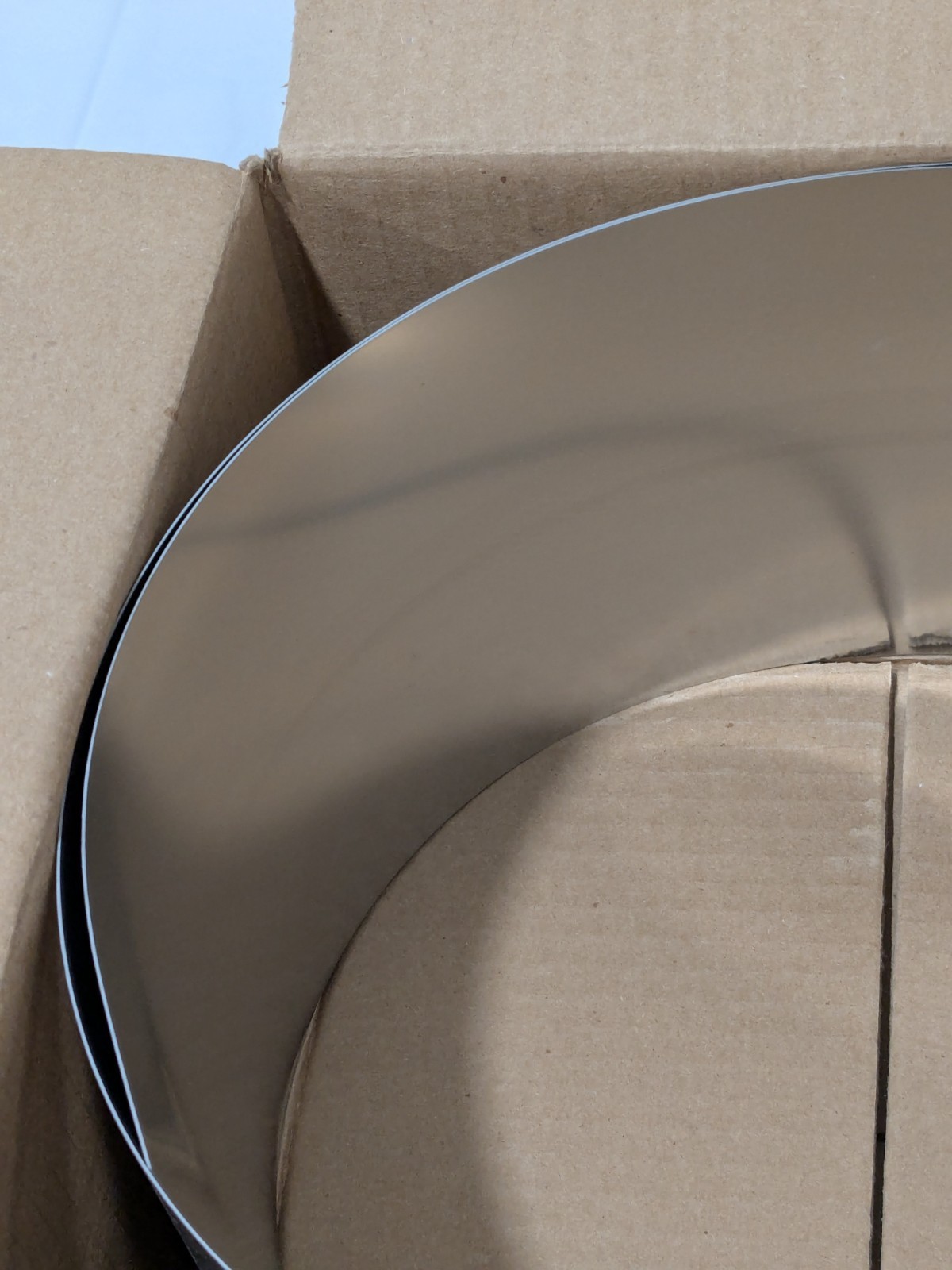 SHOP-AID Stainless Shim Stock Roll .50mm 150mm X 1.25m 637787130509