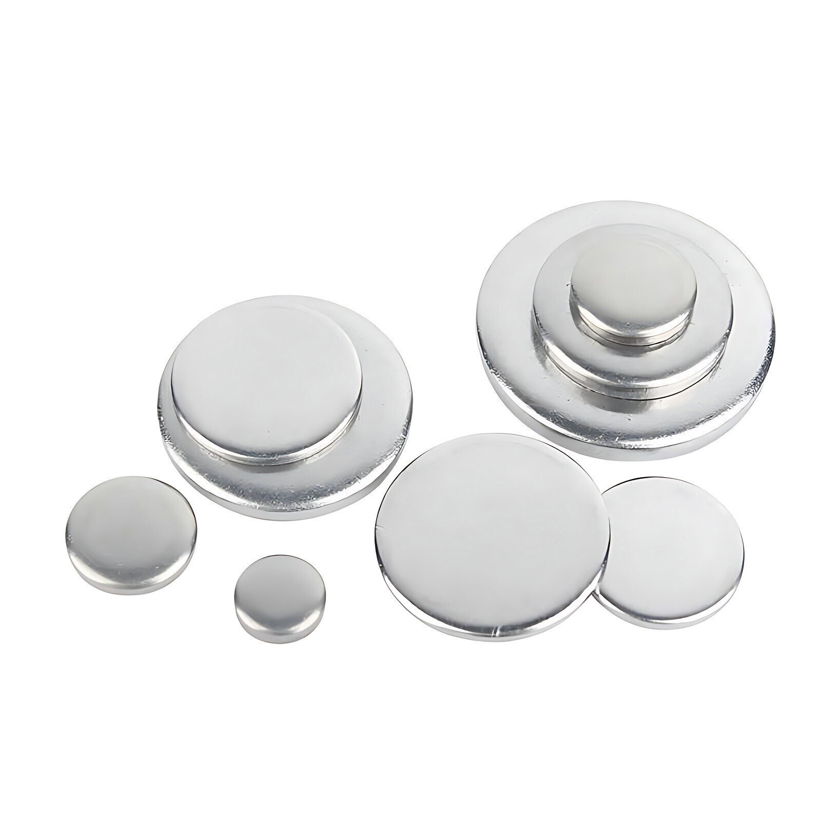 6mm-80mm Round Stainless Steel Disc Plate Round Sheet V2A Ground Thickness 1mm-5mm