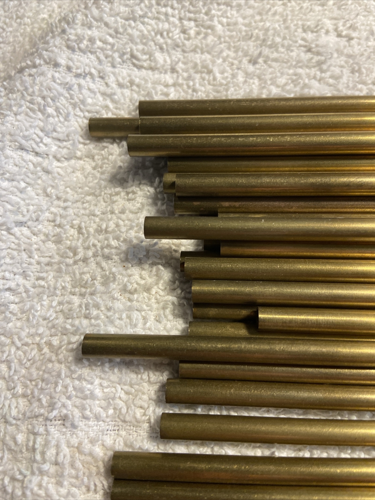 K&S 8129 0.014 in ga. Round Brass Tube 12 in. long x 3/16 in. diameter.