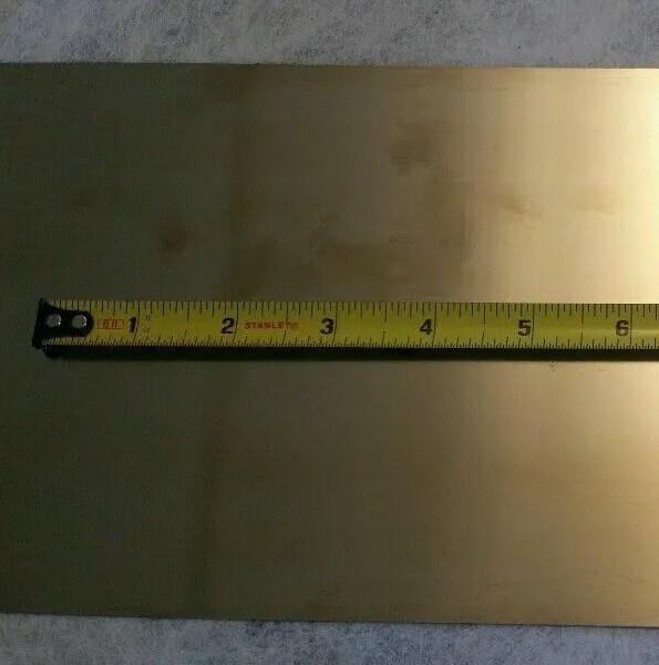 Steel Shim Stock .009 Thick 6″ Width 6 inch long 009 0.009 one piece