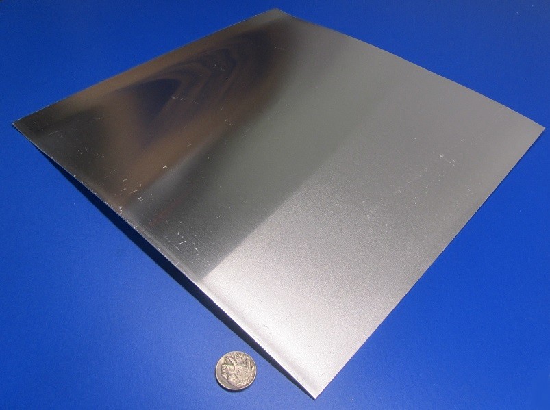 1100 Aluminum Sheet Softened (O) .032″ (1/32″) Thick x 12.0″ Wide x 12.0″ Long