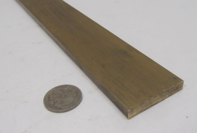 385 Brass Flat Bar 1/4″ Thick x 1 1/2″ Wide x 4 Foot Length