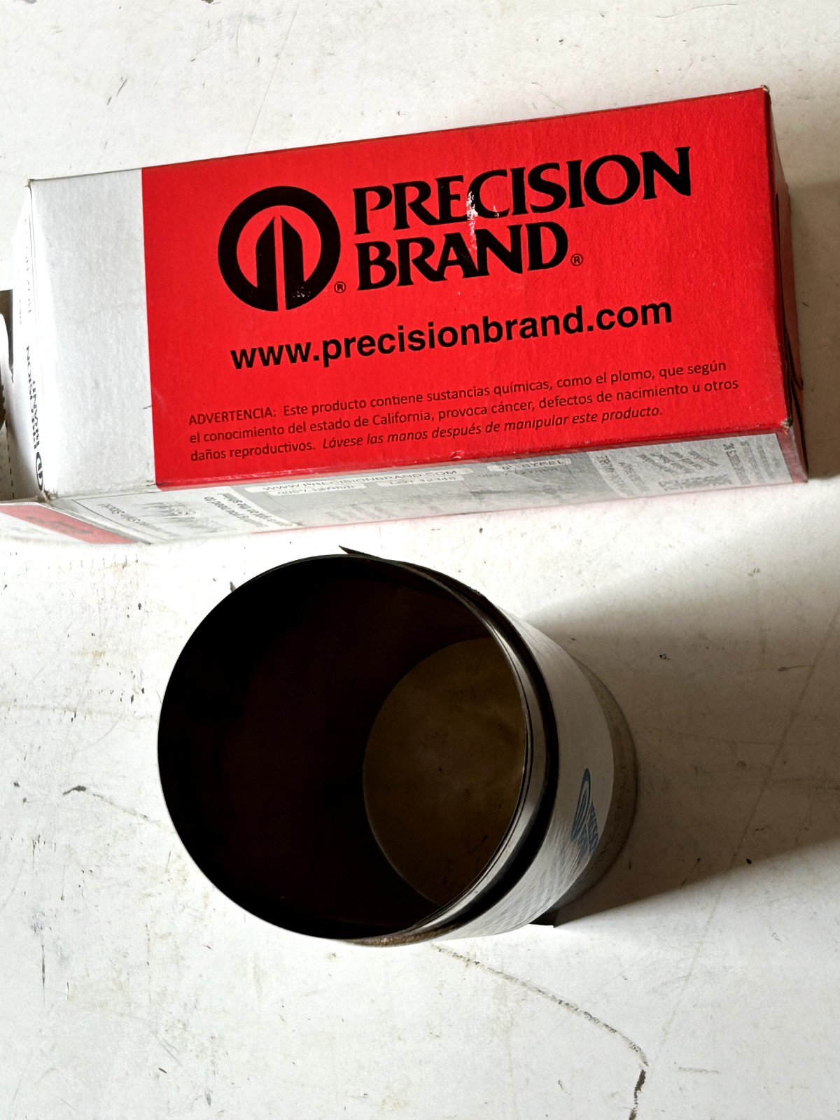 precision brand .004x6x40″ prox 10″ cut off stainless steel
