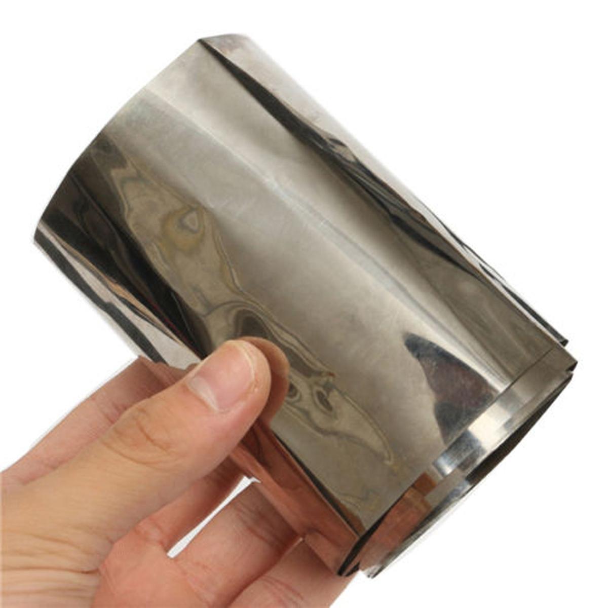 US Stock 0.3mm x 100mm x 1000mm 99.995% Pure Iron Foil Fe Thin Sheet