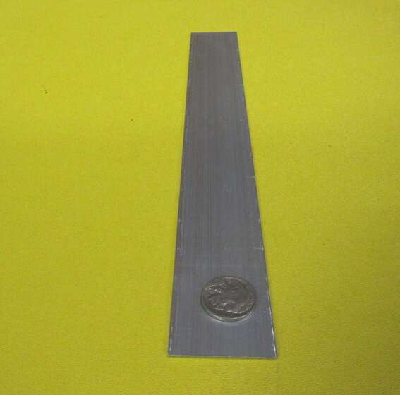 6061 T6 Aluminum Bar, 1/16″ Thick x 1 1/2″ Wide x 12″ Length, 8 Units