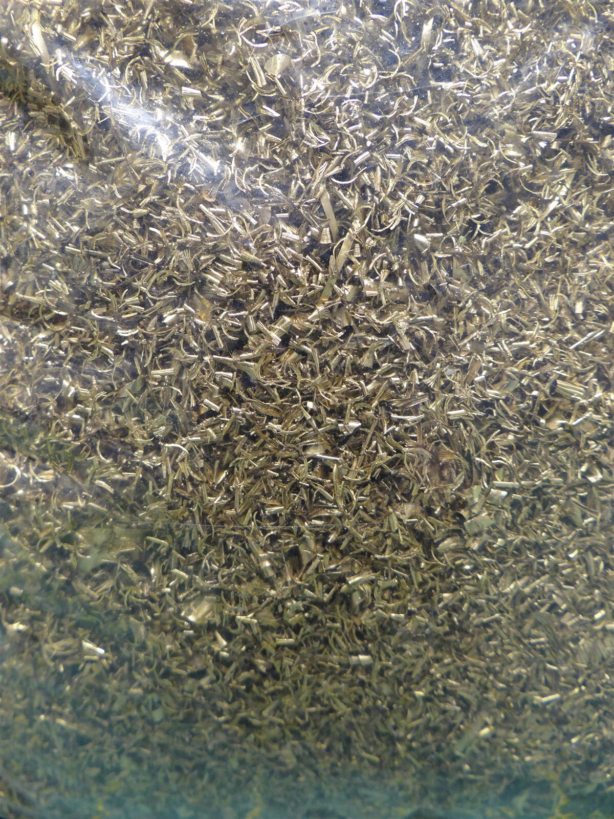 1lb. of Unique Naval Brass Shavings Filings Turnings Chips Science Orgone Art