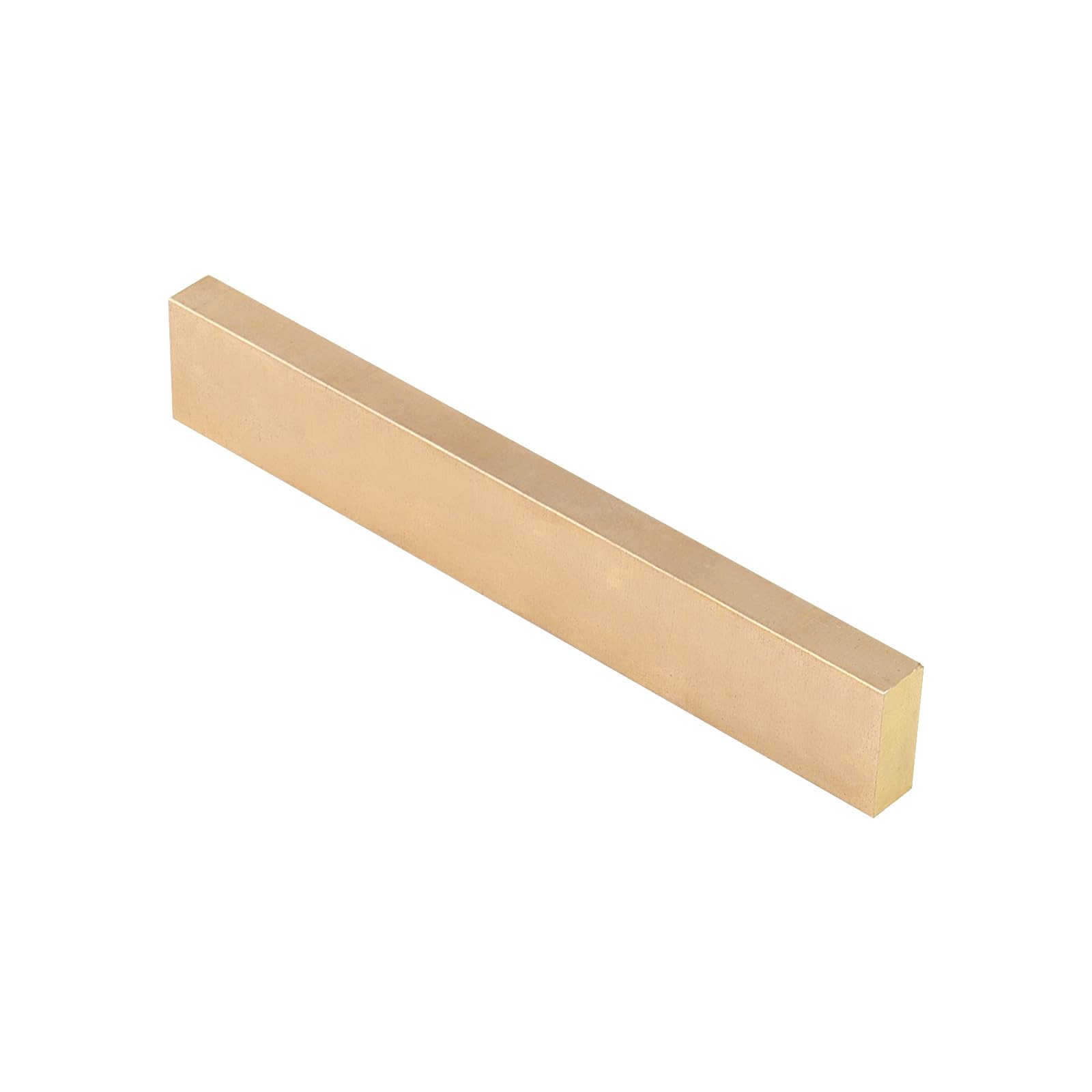 2 PCS 3/8 x 1 x 6 Inch Brass Flat Bar Stock Rectangular Plate Mill Stock