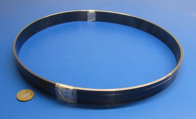Blue Tempered Spring Steel Shim 0.025″ Thick x 1.00″ Width x 120″ Length