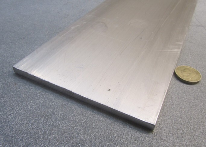 6061 T651 Aluminum Bar, 1/4″ (.250″) Thick x 5.0″ Wide x 60″ Length