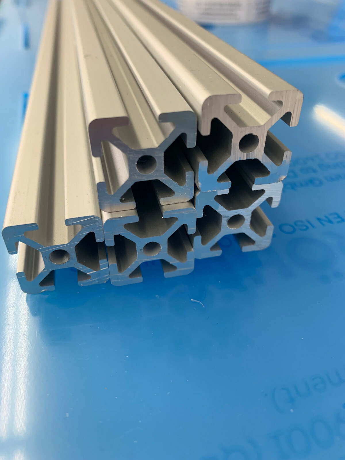 Aluminum Profile item-kompatibel Typ I Wunschlängen 20x20mm 30x30mm Systemprofil