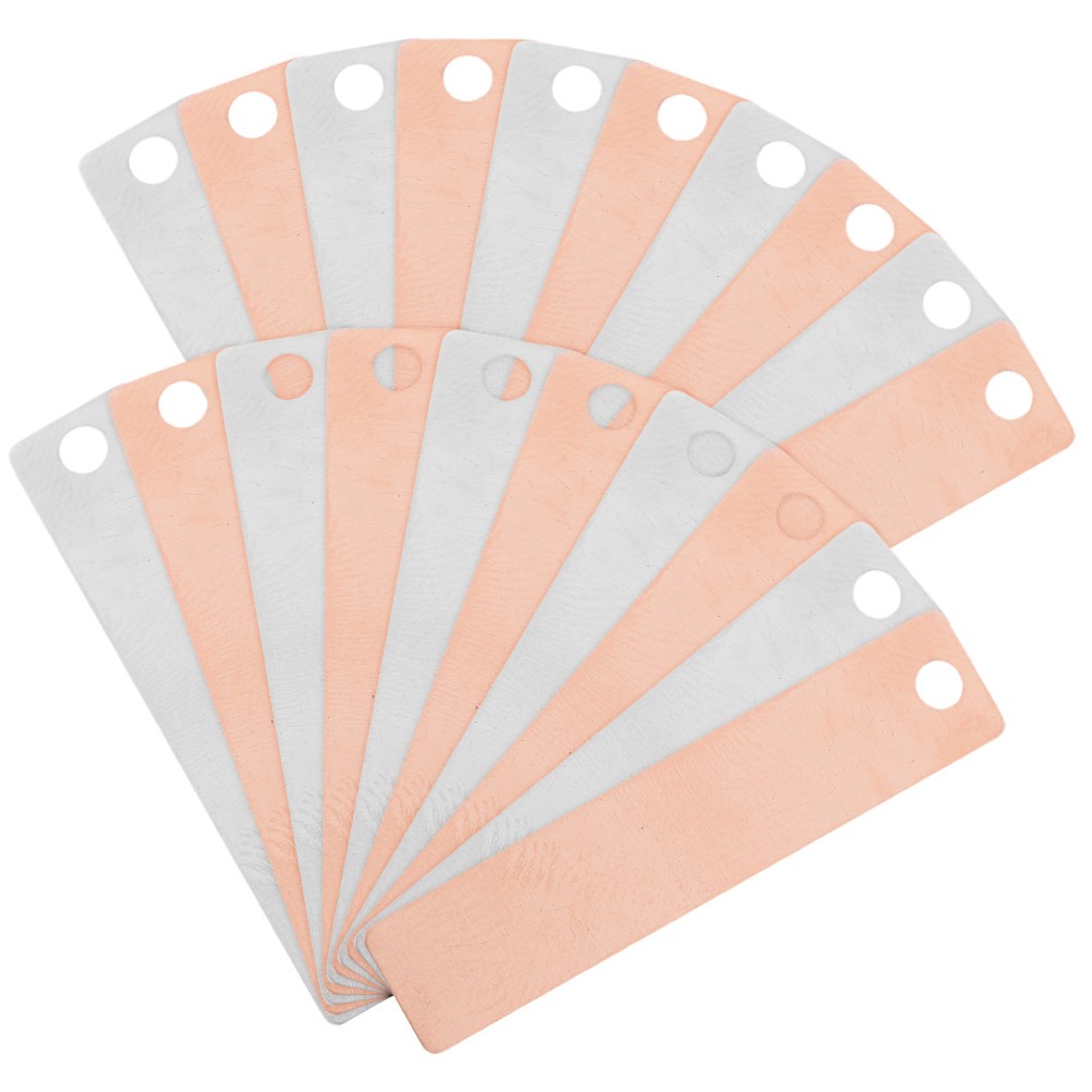 20pcs Pure Zinc Anode Sheet Diy Sheet Anode Sheet Zinc Copper Sheet For Fruit