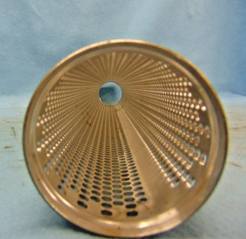 SANICLEAN 316L SS PERF. STRAINER, BACK-UP TUBE 31″ L X 3-3/8″ DIA. 1/4″ HOLES