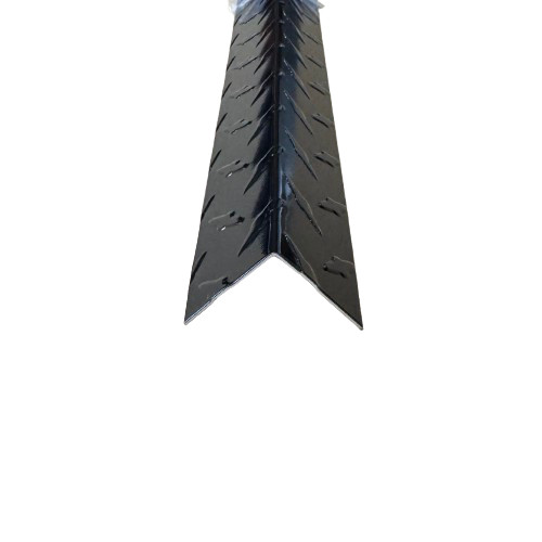 1.5″ x 1.5″ x 48″ Black Aluminum Diamond Plate OUTSIDE Corner Guard .050″ Thick