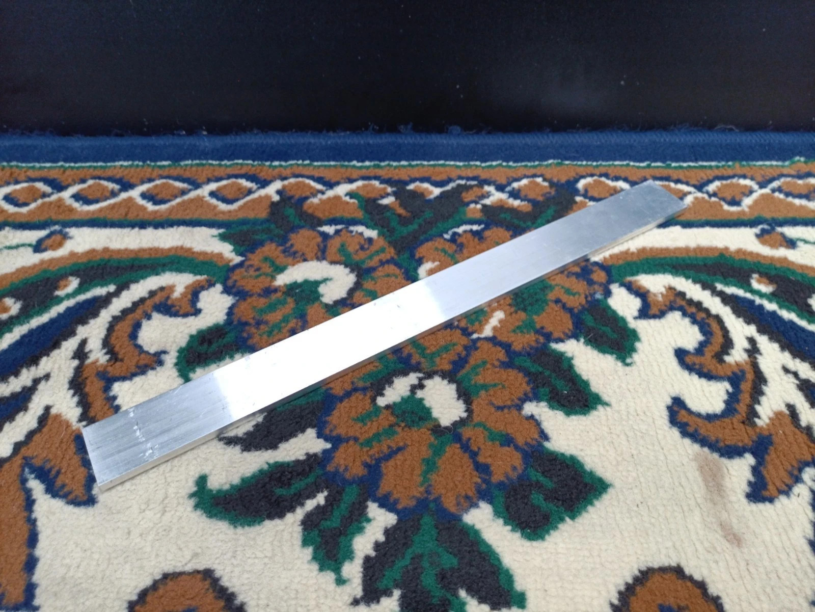 6061 Aluminum Flat Bar, 1/4″ x 1-1/2″ x 17″ long, Solid Stock, Plate
