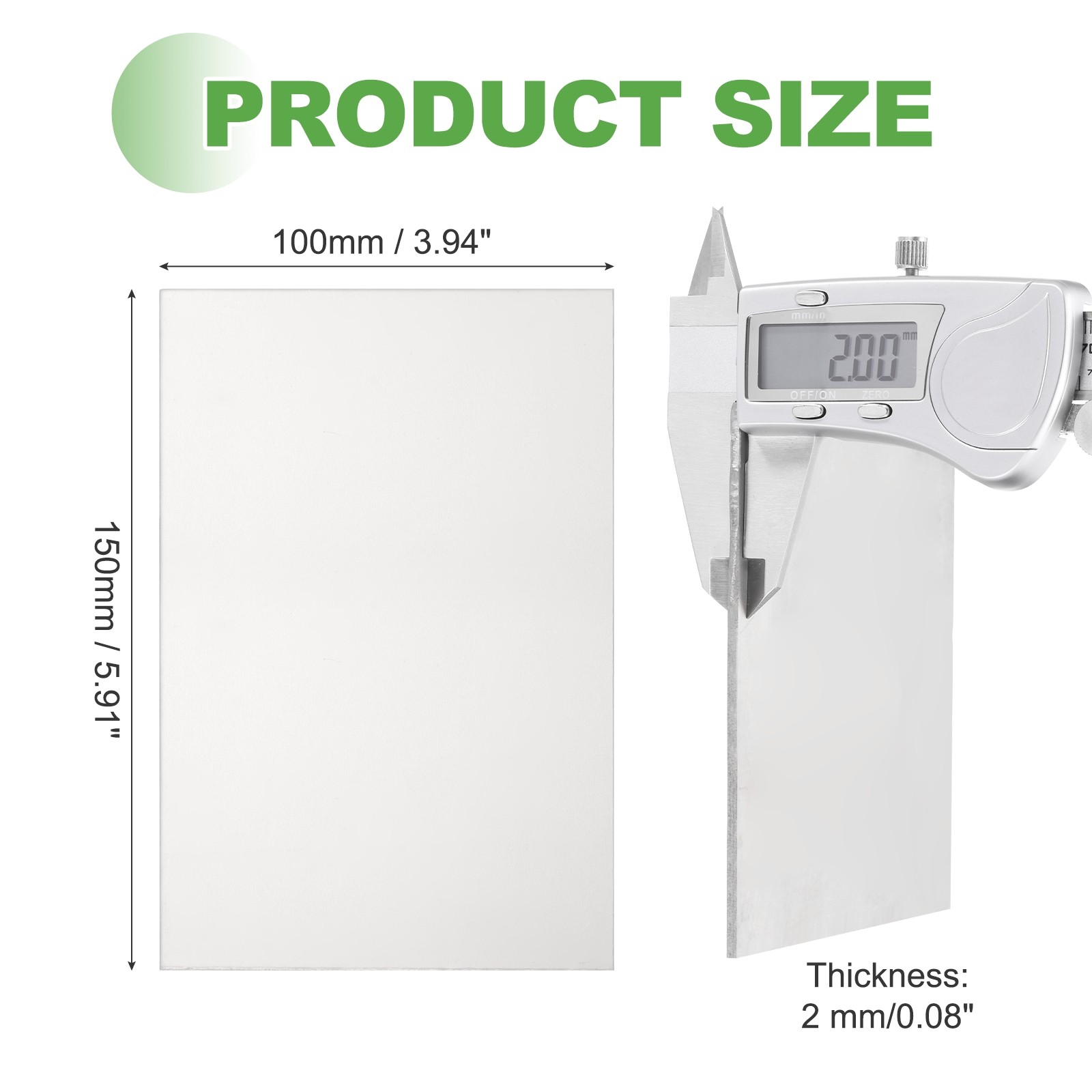 150x100x2mm Pure Grade TA1 Titanium Plate Sheet Titanium Metal Sheet