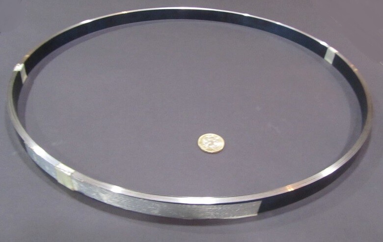 1095 Hard Blue Tempered Spring Steel Shim .008″ Thick x 0.750″ Wide x 1200″ Long