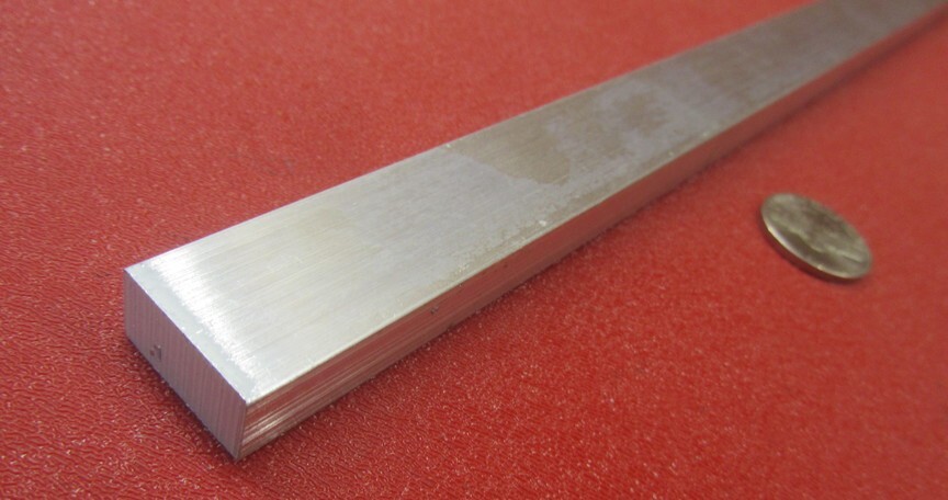 6061 T651 Aluminum Bar, 3/8″ (.375″) Thick x 3/4″ Wide x 60″ Length