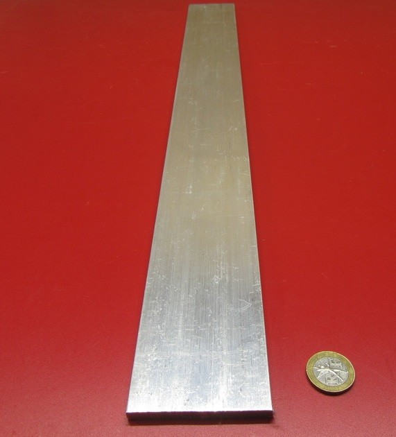2024 T4 Aluminum Bar, 1/4″ (.250″) Thick x 2 1/2″ Wide x 24″ Length