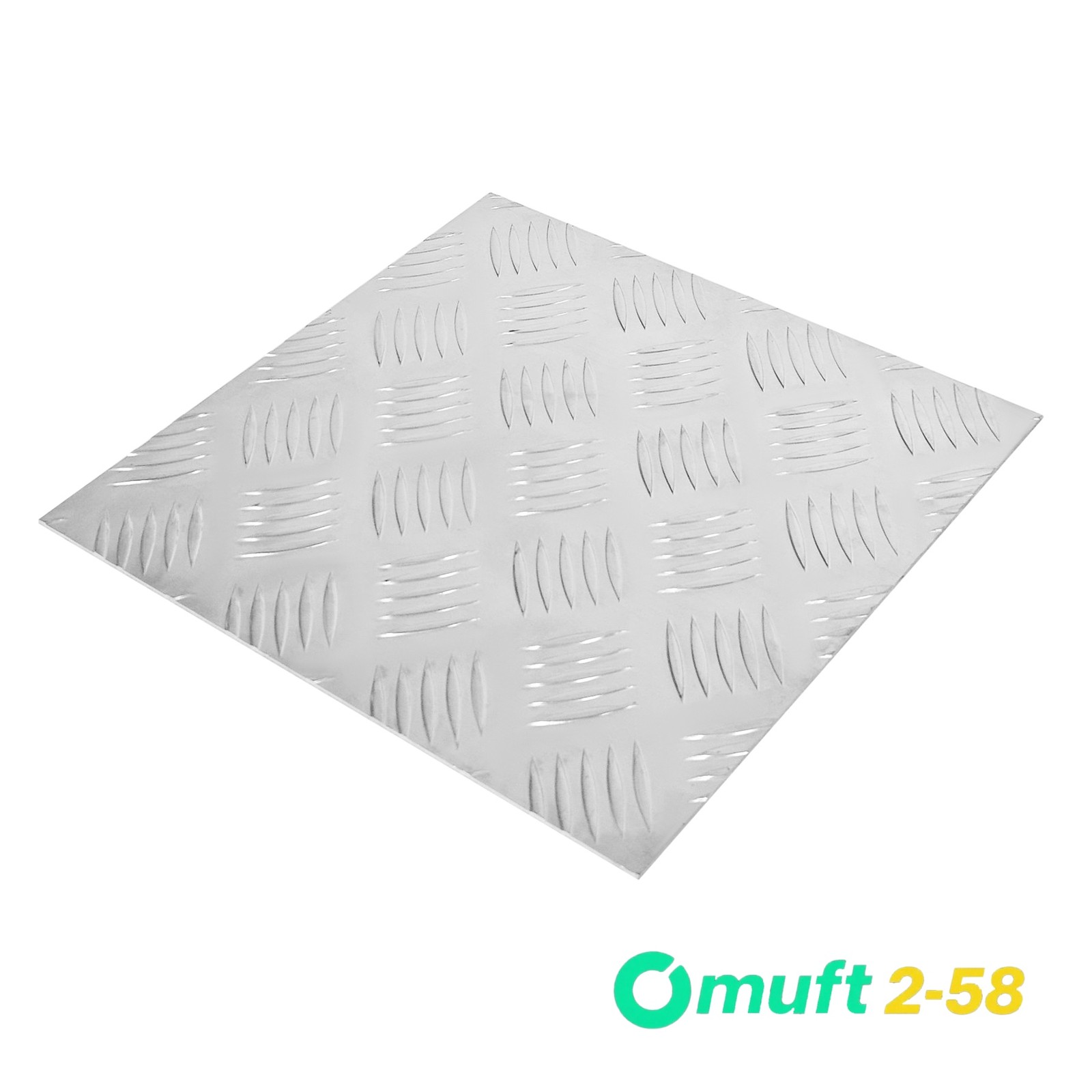 12×12 Inch Thick Aluminum Diamond Plate Sheet for DIY & Repair