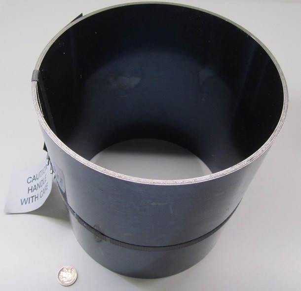 1095 Hard Blue Tempered Spring Steel Shim .010″ Thick x 8.00″ Wide x 300″ Long