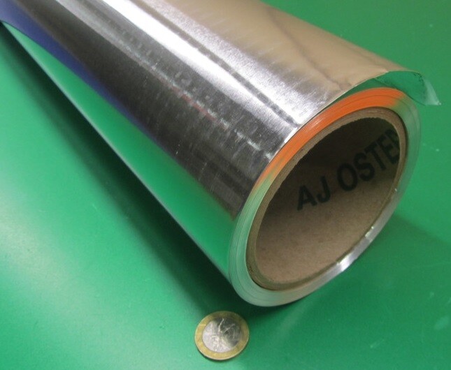 1100 Aluminum Foil (O) .010″ Thick x 24″ Wide x 50 Feet Long Roll