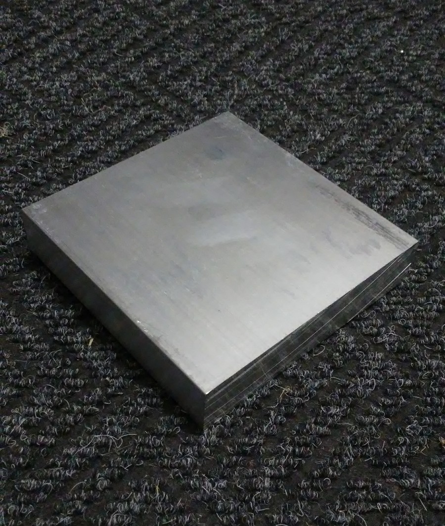1 pc 1″ X 4″ X 4″ long new 6061 T6511 solid aluminum plate flat bar stock block