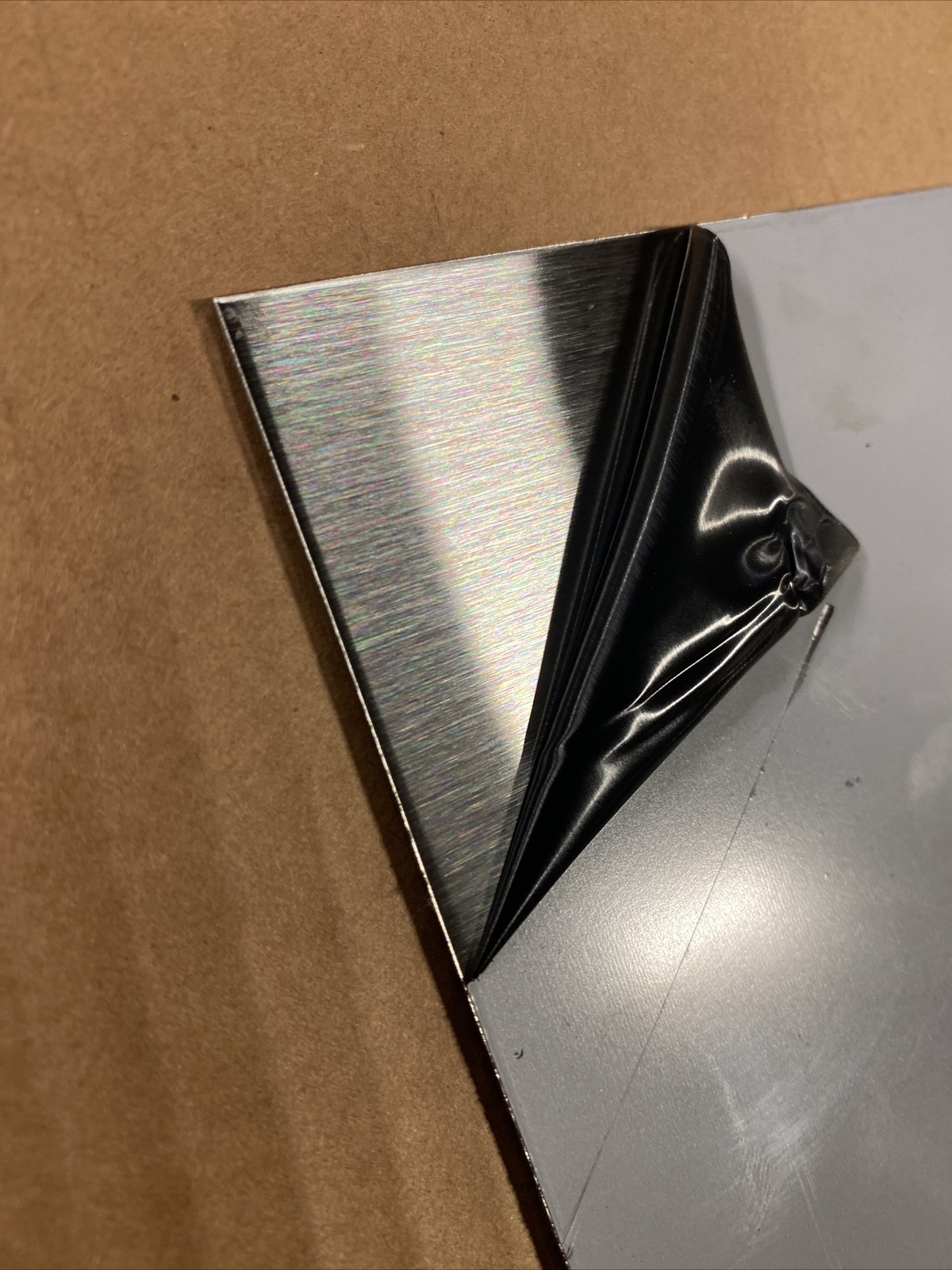 16 Gauge (.060) 4.5” x 12” T-304 – Stainless Steel Sheet – Papered And Polished