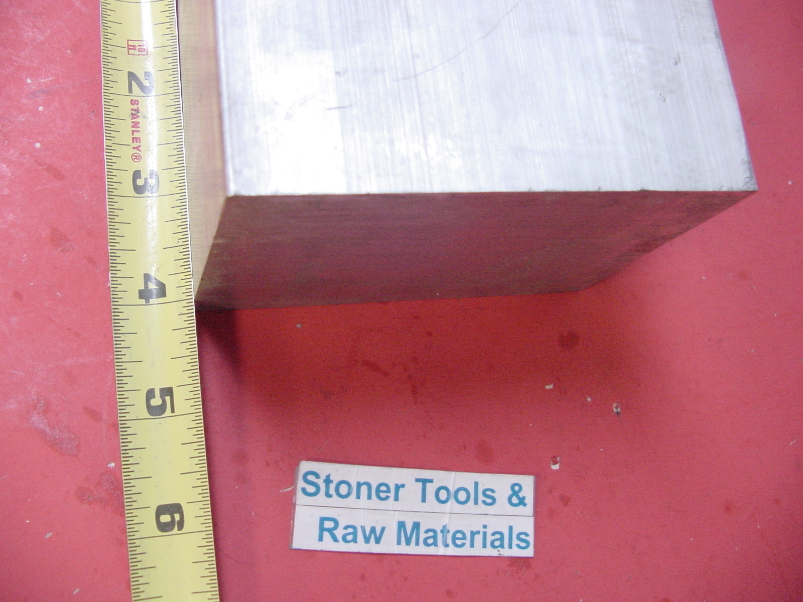 3″ X 4″ ALUMINUM 6061 FLAT BAR 4″ LONG SOLID T6511 Extruded Mill Stock New