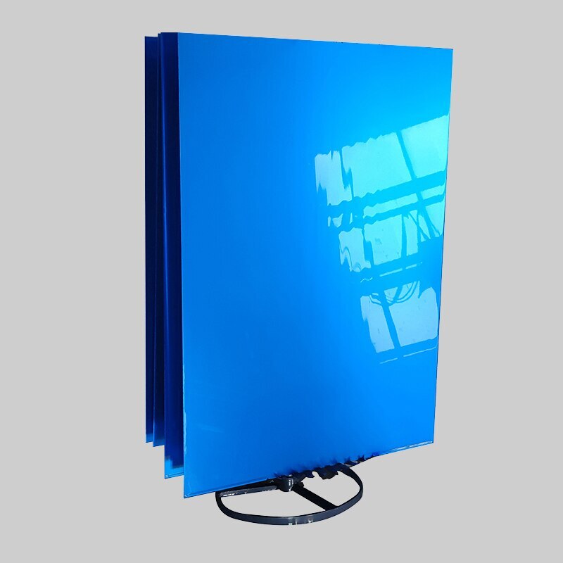 Thick 0.5/0.8/1.0/1.5/2.0mm Blue Anodized Aluminum Alloy Plate 5052 Flat