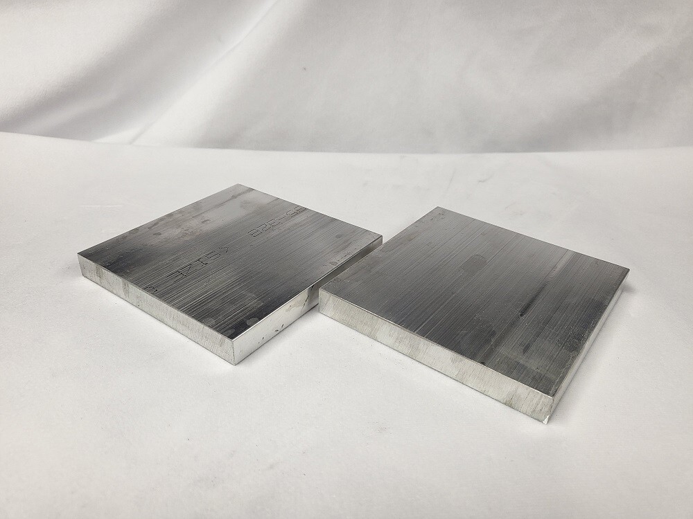 6061 Aluminum Flat Bar, 1/2″ x 4″ x 4″ long, Solid Stock, Plate, Machining, 2pk