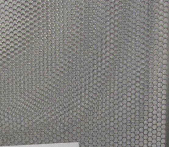 5/32″ HOLES–18 GAUGE– 304 STAINLESS STEEL PERFORATED SHEET –11″ x 12″