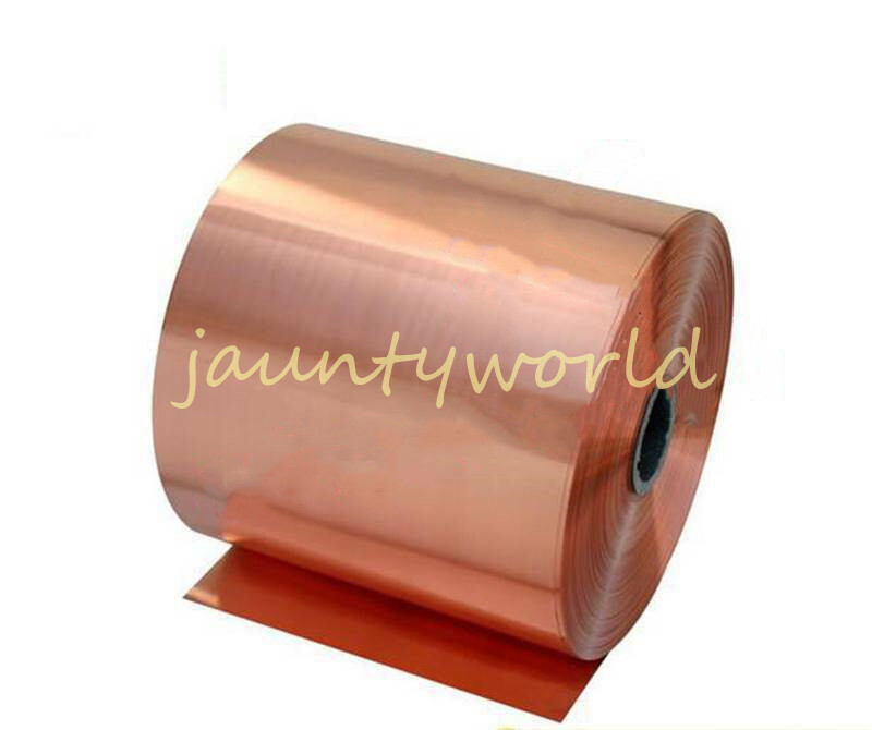 1PC New Cu Metal Sheet Foil 0.4 x 200 x 1000mm 99.9% Pure Copper