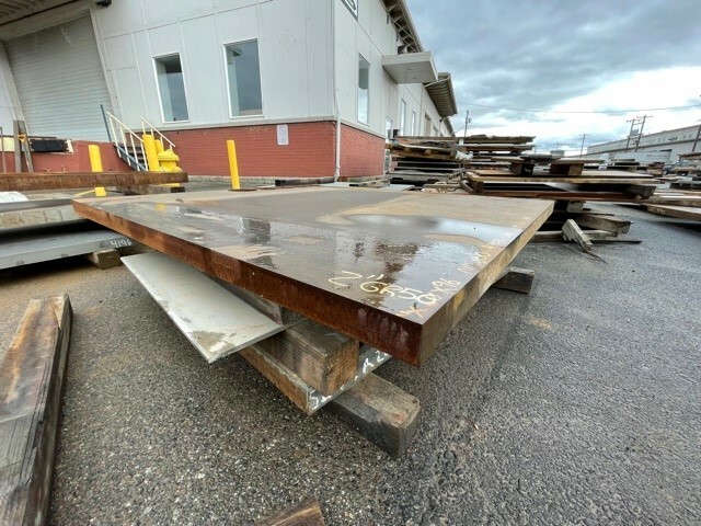 2″ x 53W” x 54″L Steel Plate Grade 50/GR 50 (19.9 square feet)