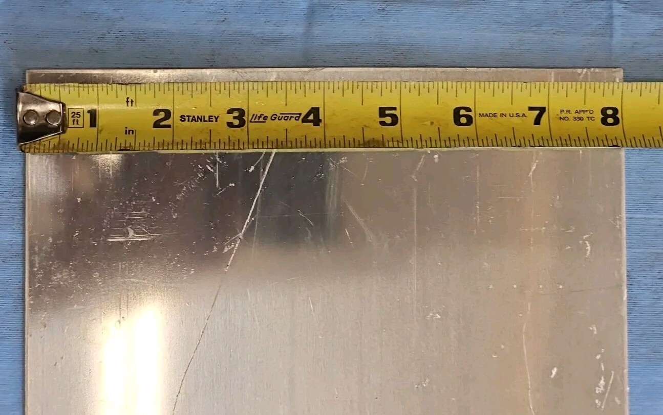 0.090″ x 6″ x 8″, 2024-T3 Aluminum Sheet Kaiser