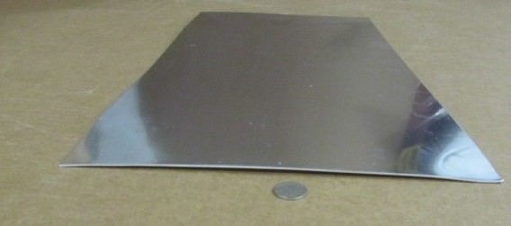 1100 Aluminum Sheet Softened (O) .063″ (1/16″) Thick x 12.0″ Wide x 24.0″ Long