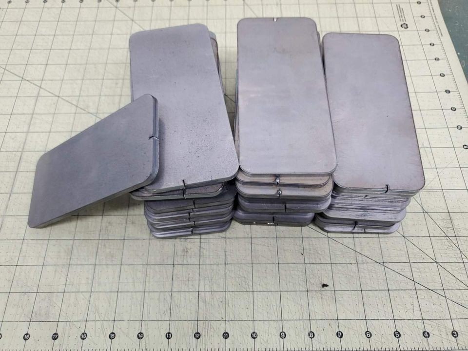 Qty 40 1/4″ thick A36 Mild Steel Plates 3″x7″(+/- 1/4″)Weld Practice Fabrication