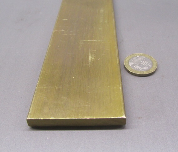360 Brass Flat Bar 1/4″ Thick x 2.0″ Wide x 60.0″ Length