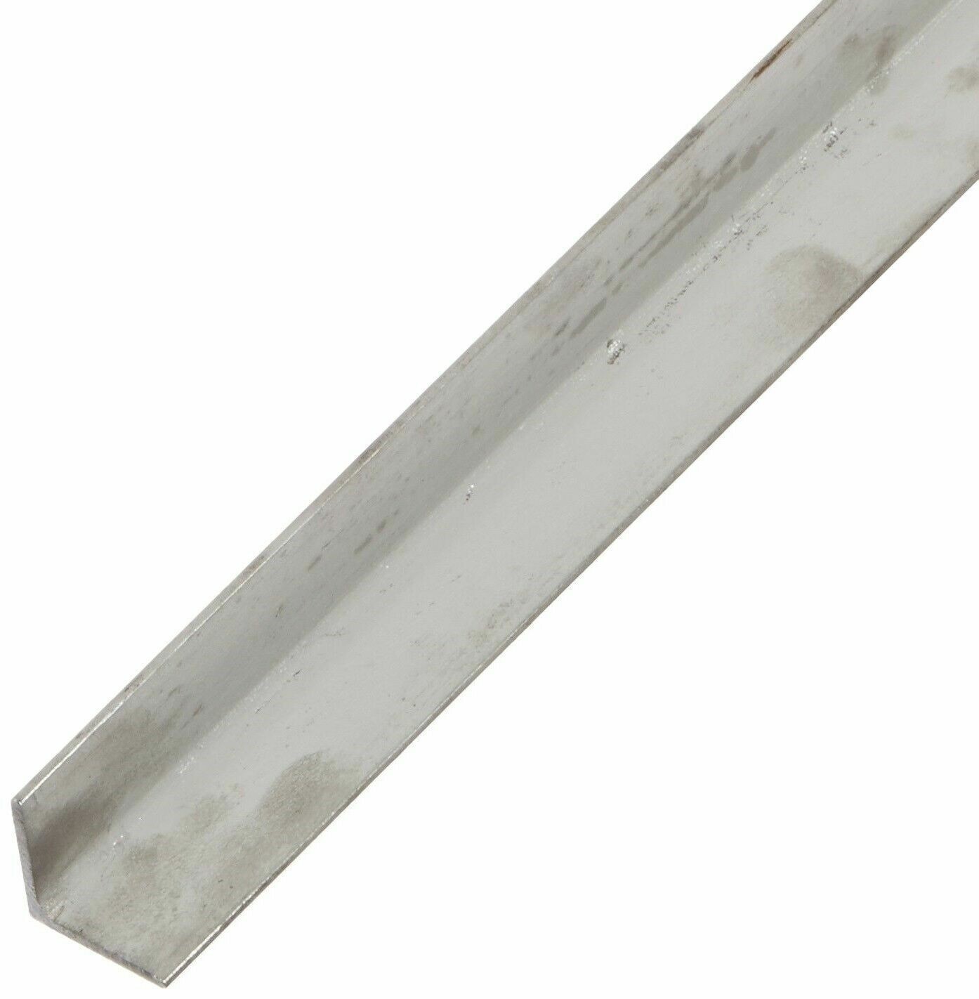 Stainless Steel Angle Iron 1/8″ x 1″ x 7 Ft 90 Degree Hot Rolled 304 Mill Finish