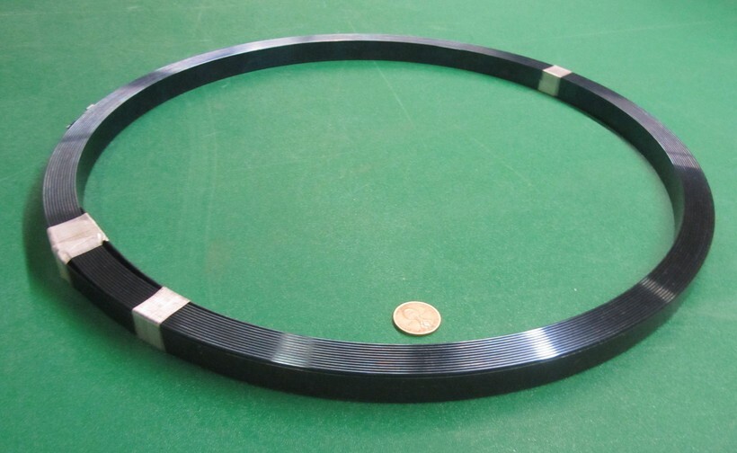 Blue Tempered Spring Steel Shim 0.062″ Thick x .750 Width x 50 FT Coil