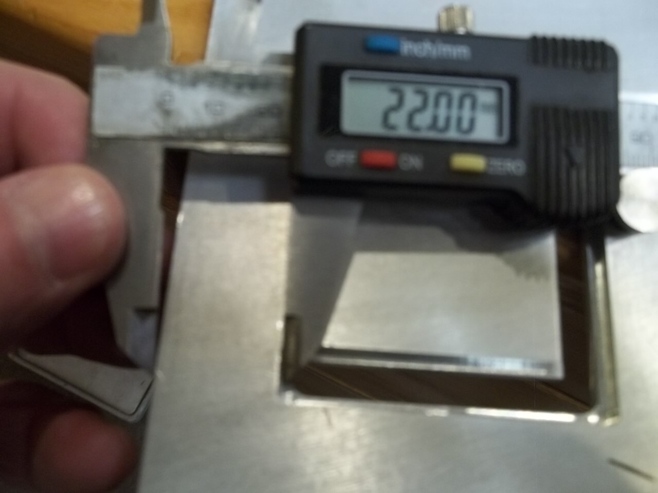 1/4″ Thick x 19.75″ Long x 15.75″ Wide, Aluminum Plate