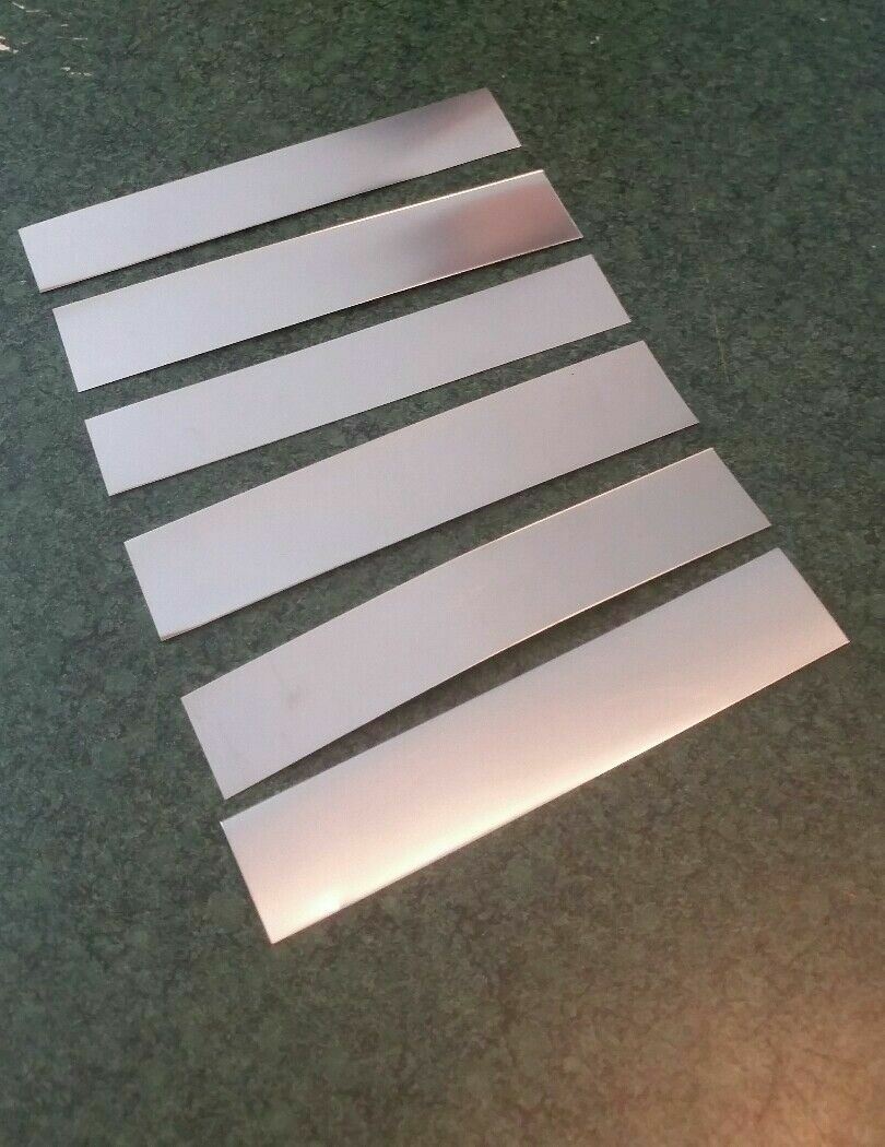 .006 Stainless steel Shim Stock .006 x 4.5″ x 3/4″+- wide 006 0.006