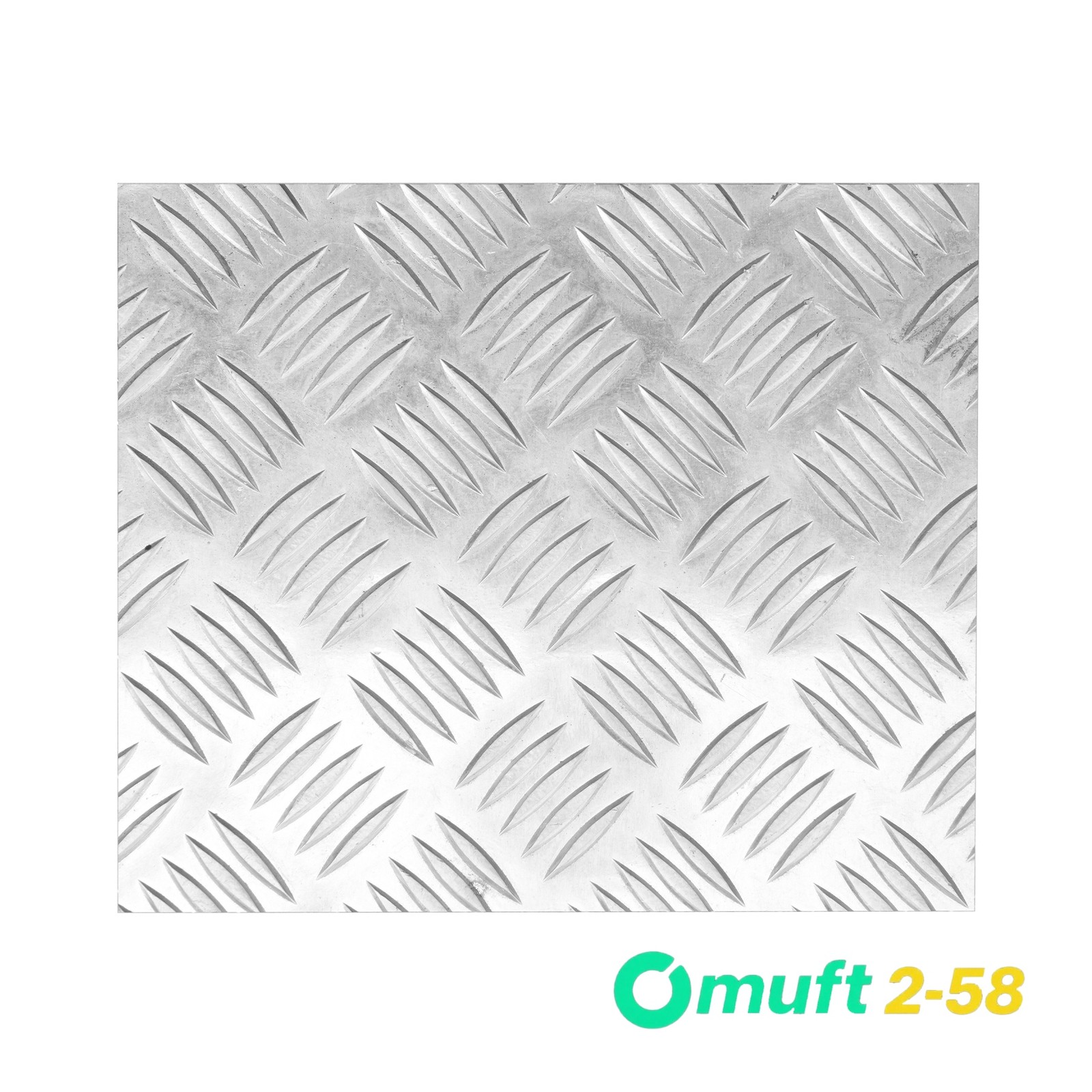 12×12 Inch Thick Aluminum Diamond Plate Sheet for DIY & Repair