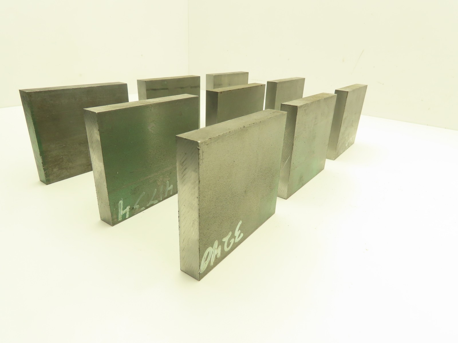1018 Cold Rolled Steel Flat Bar Stock 5/8″x 3-1/2″x 4″L Lot of 9 Blocks