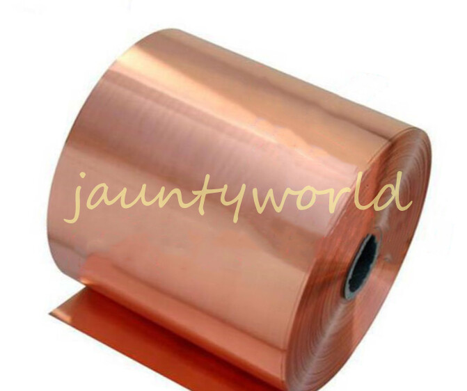 1PC New Cu Metal Sheet Foil 0.4 x 200 x 1000mm 99.9% Pure Copper